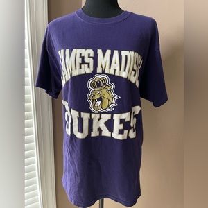 James Madison U Logo T-shirt in Purple